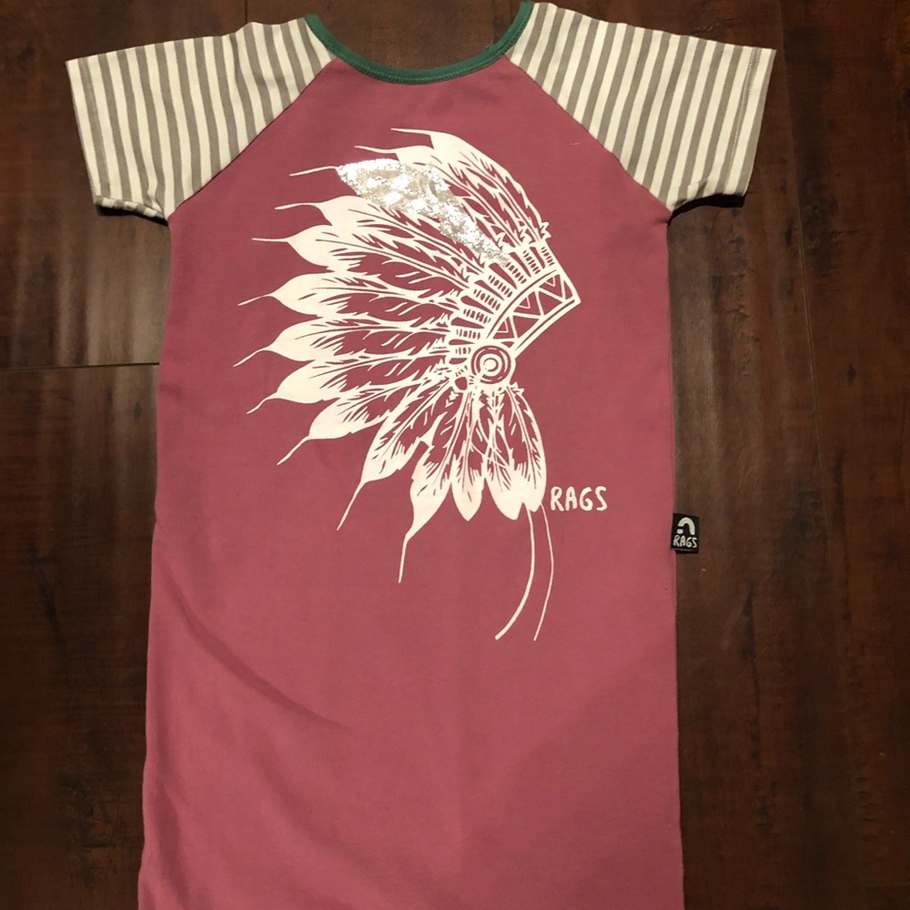 Size 2T Pink Short Native Rag EUC 💕💕💕